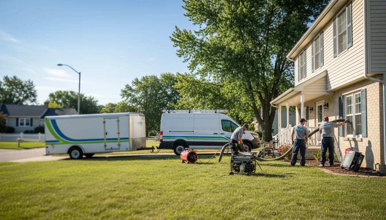 Flooded Basement Restoration And Cleanup With Repair in Penokee, KS near me